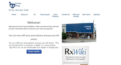 Desktop Screenshot of cornerdrugrx.com