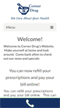 Mobile Screenshot of cornerdrugrx.com